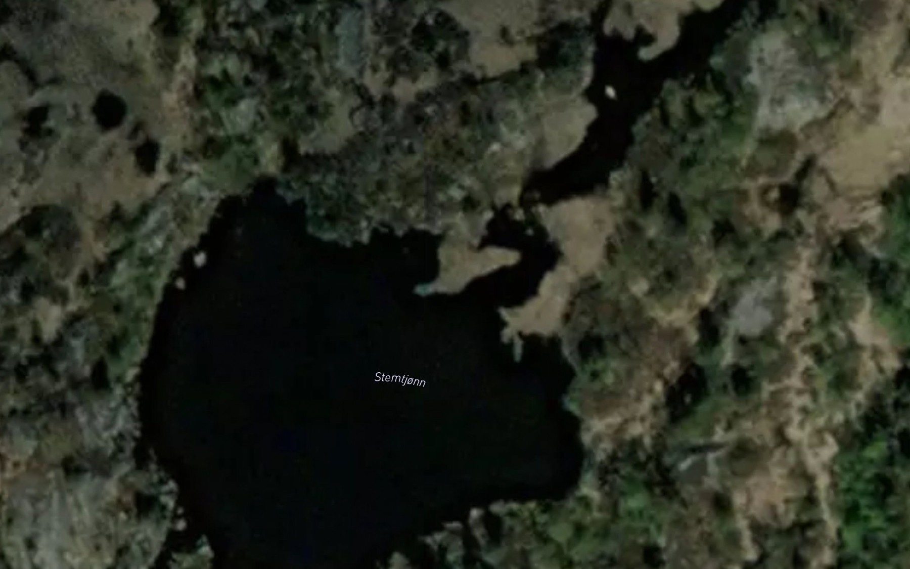 Satellite map of the Stemtjonn