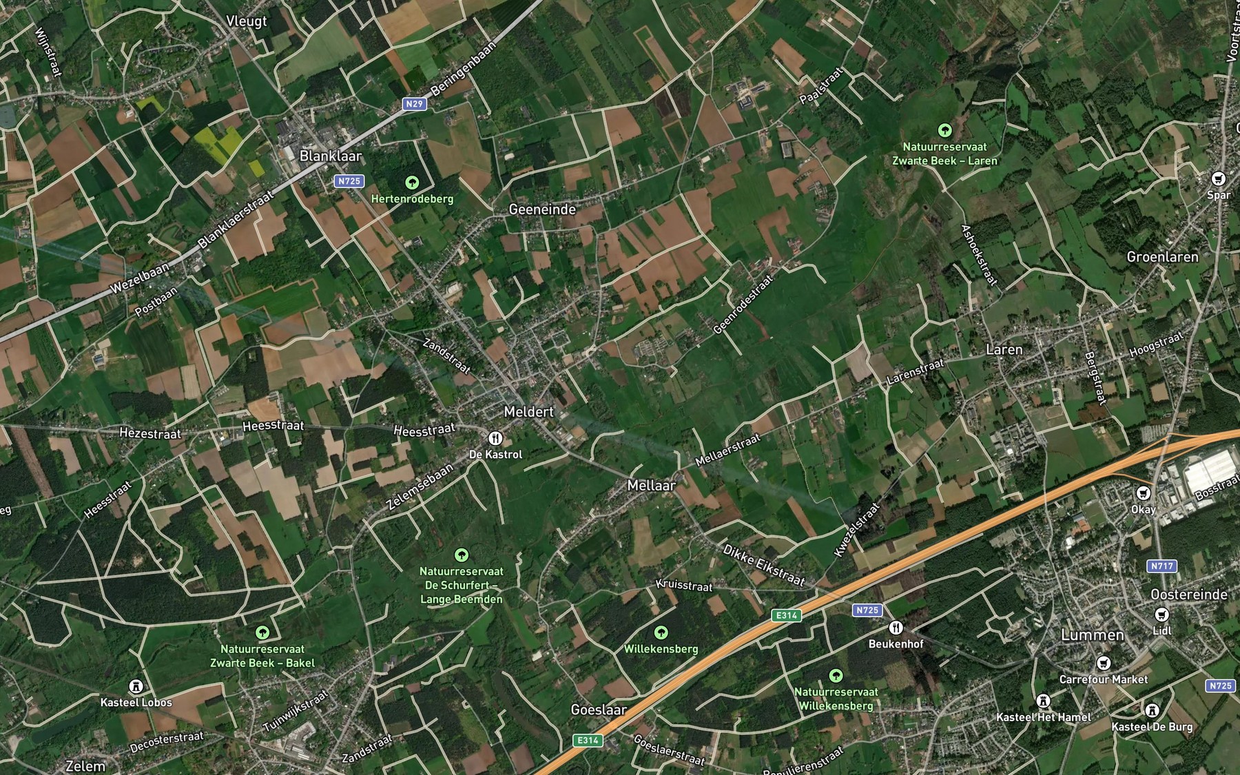 Satellite map of the Vloetgracht