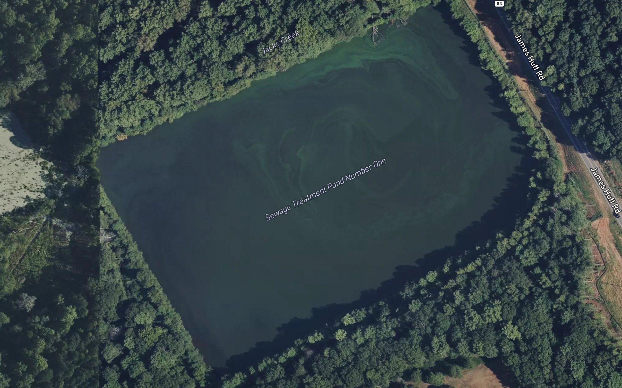 Sewage Treatment Pond Number One