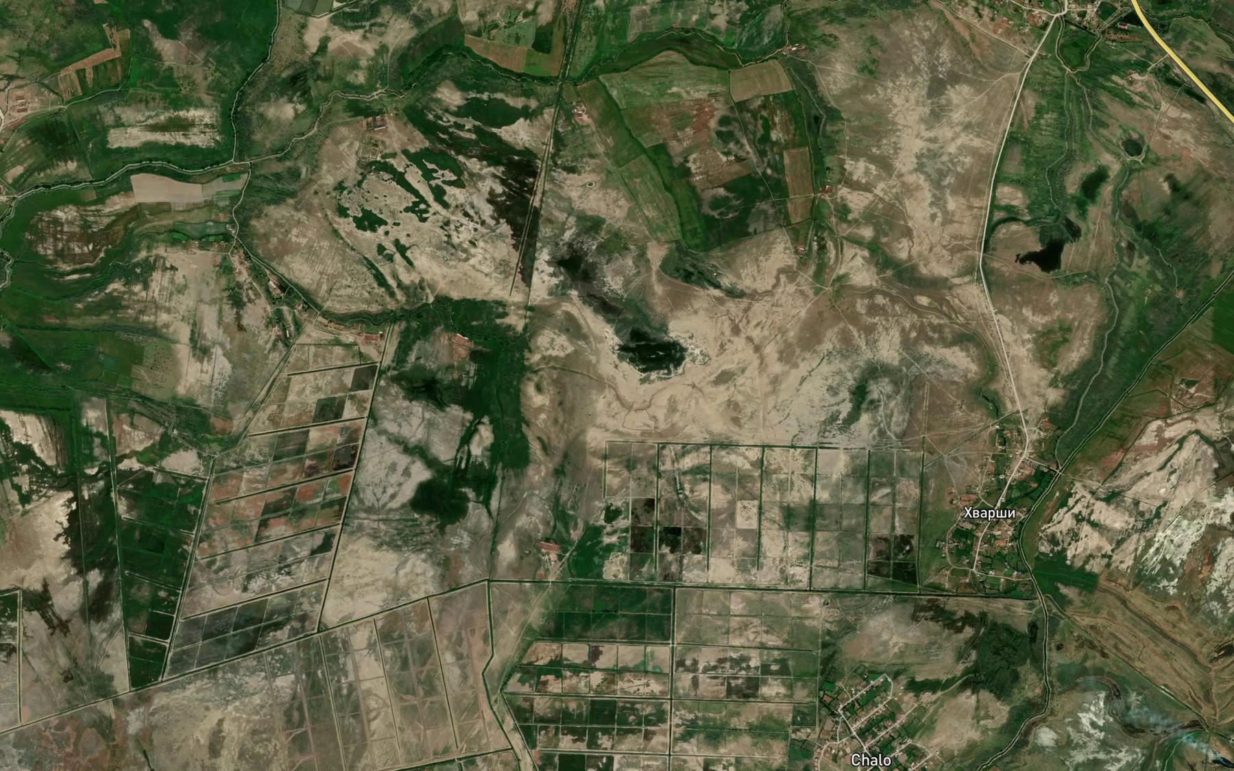 Satellite map of the Kanal Tyuklyu