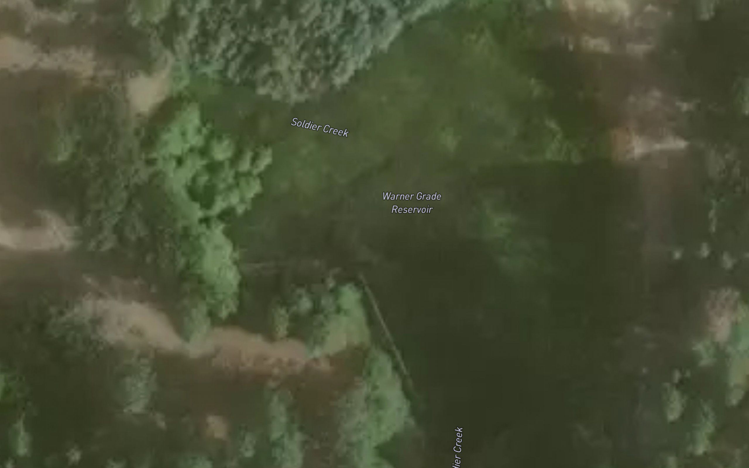 Warner Grade Reservoir
