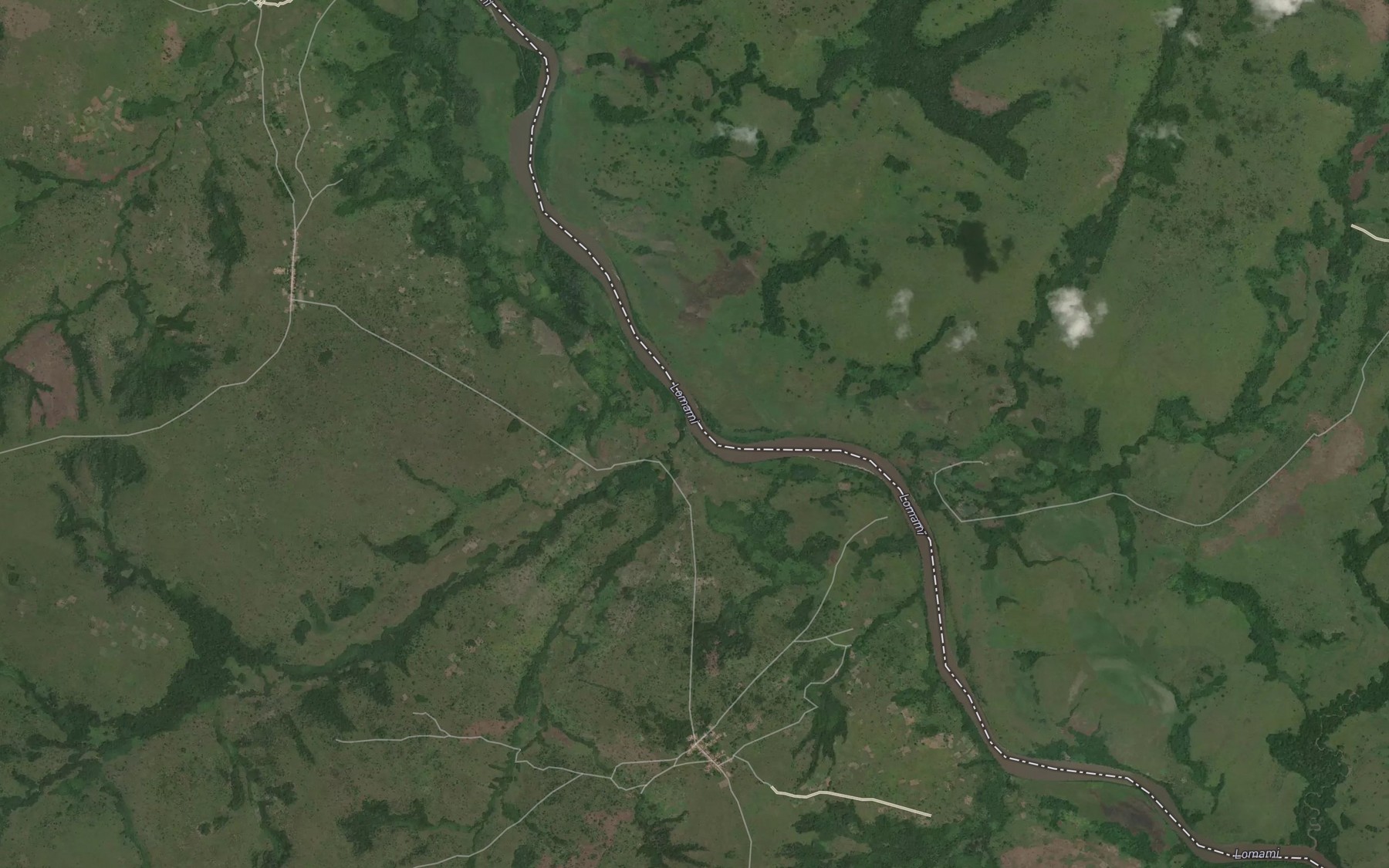 Satellite map of the Kapemba