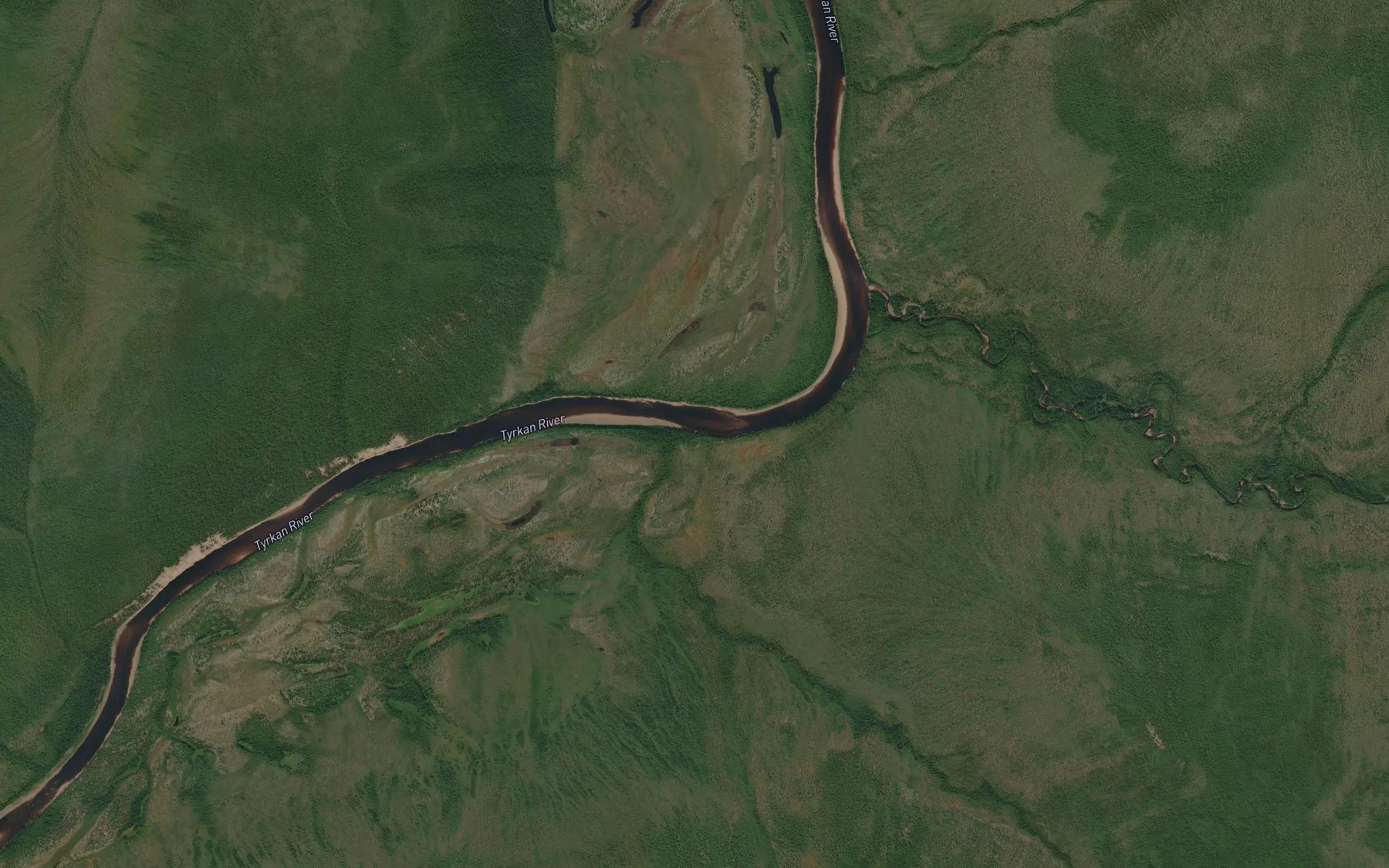 Satellite map of the Nekelik