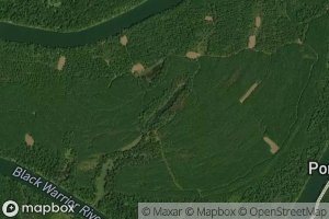 Satellite map of the Duffys Ponds