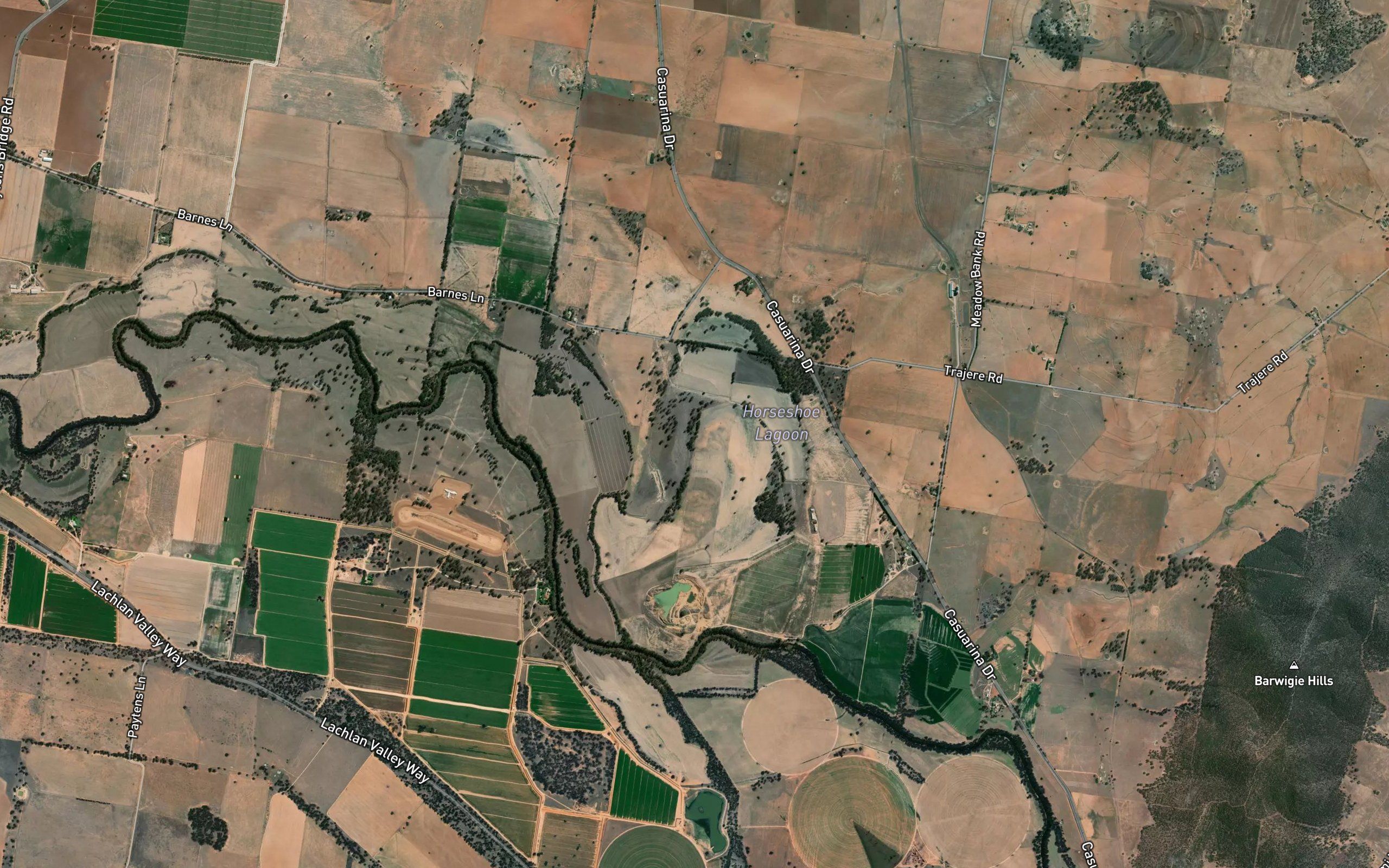 The Horse Shoe Lagoon