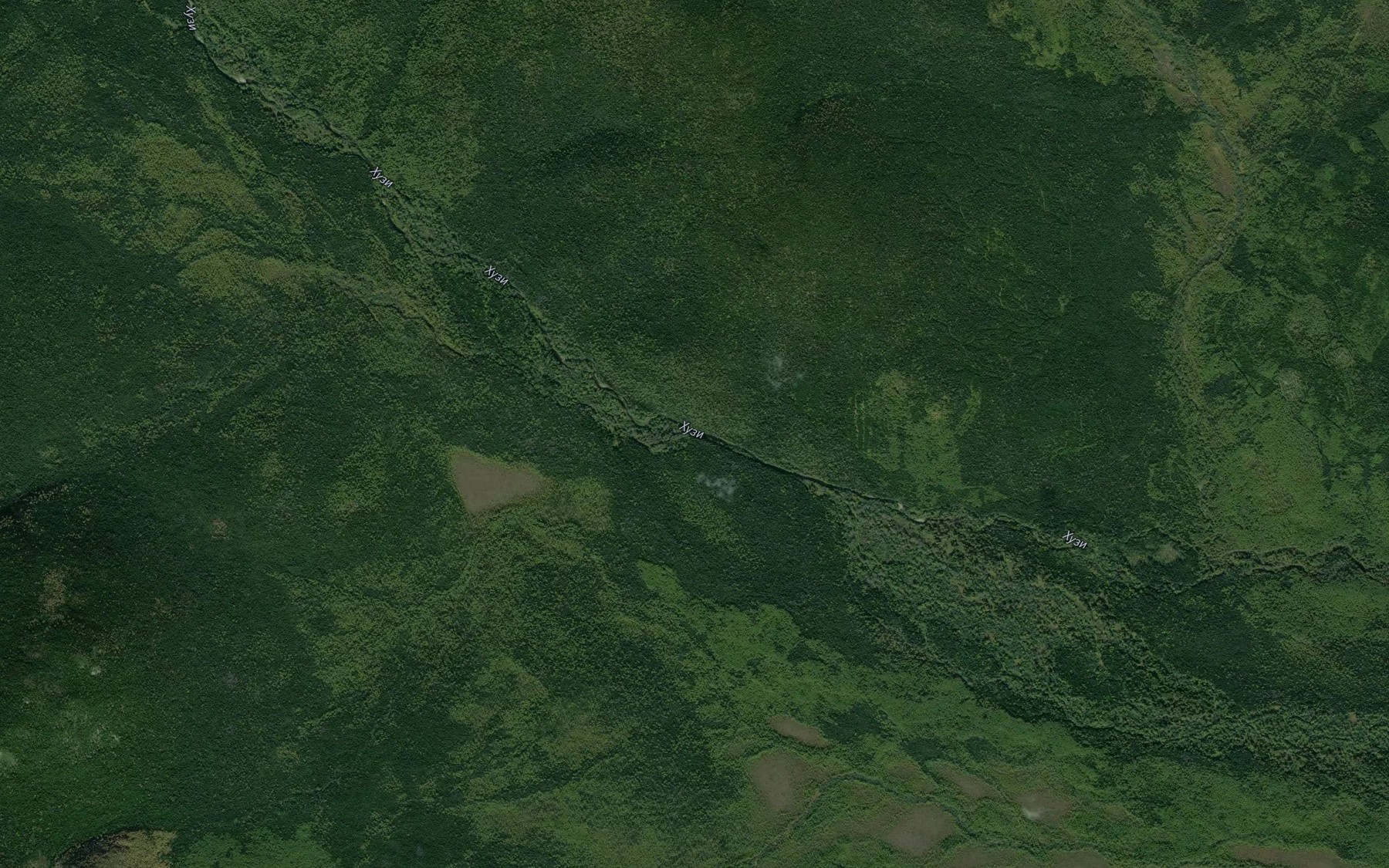 Satellite map of the Dal'niy