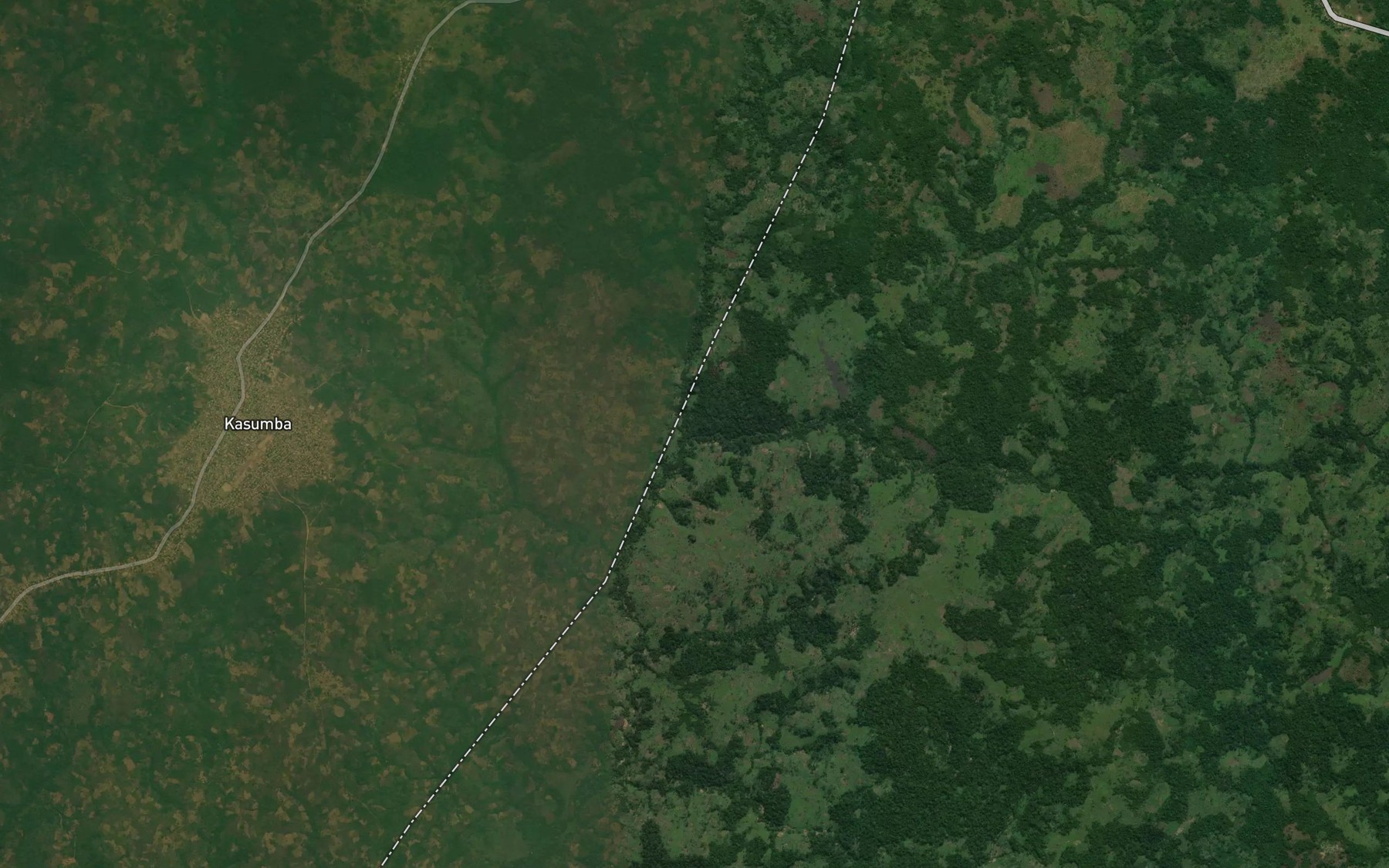 Satellite map of the Kabatoji