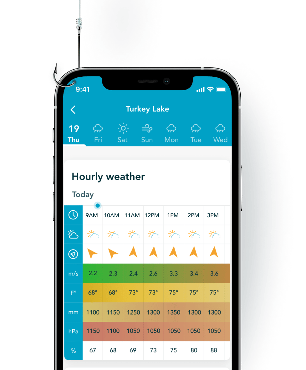 Desktop Learn Detailed Weather Forecast That Optimizes Your Fishing feature card image