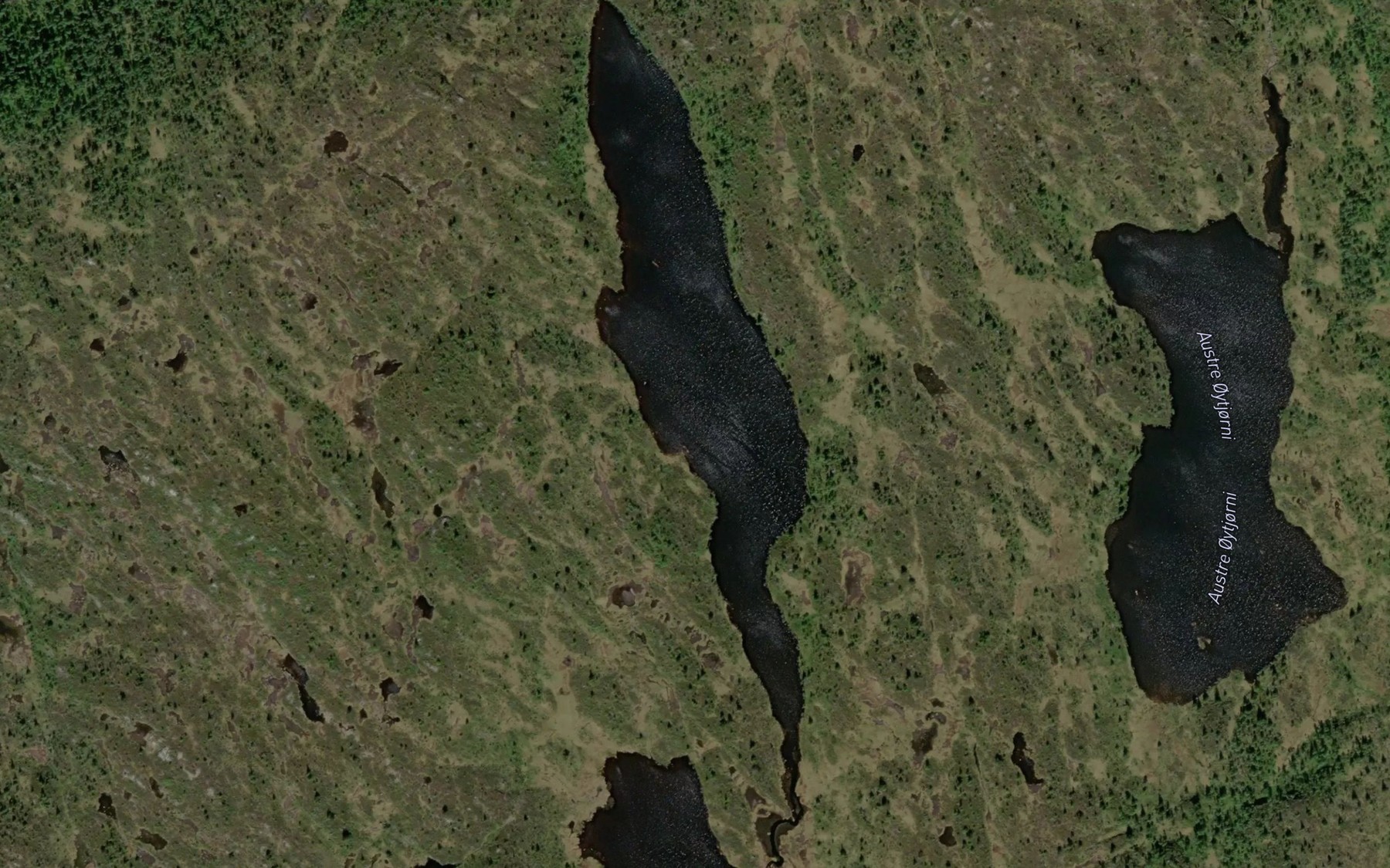 Satellite map of the Oydetjonn Heimre