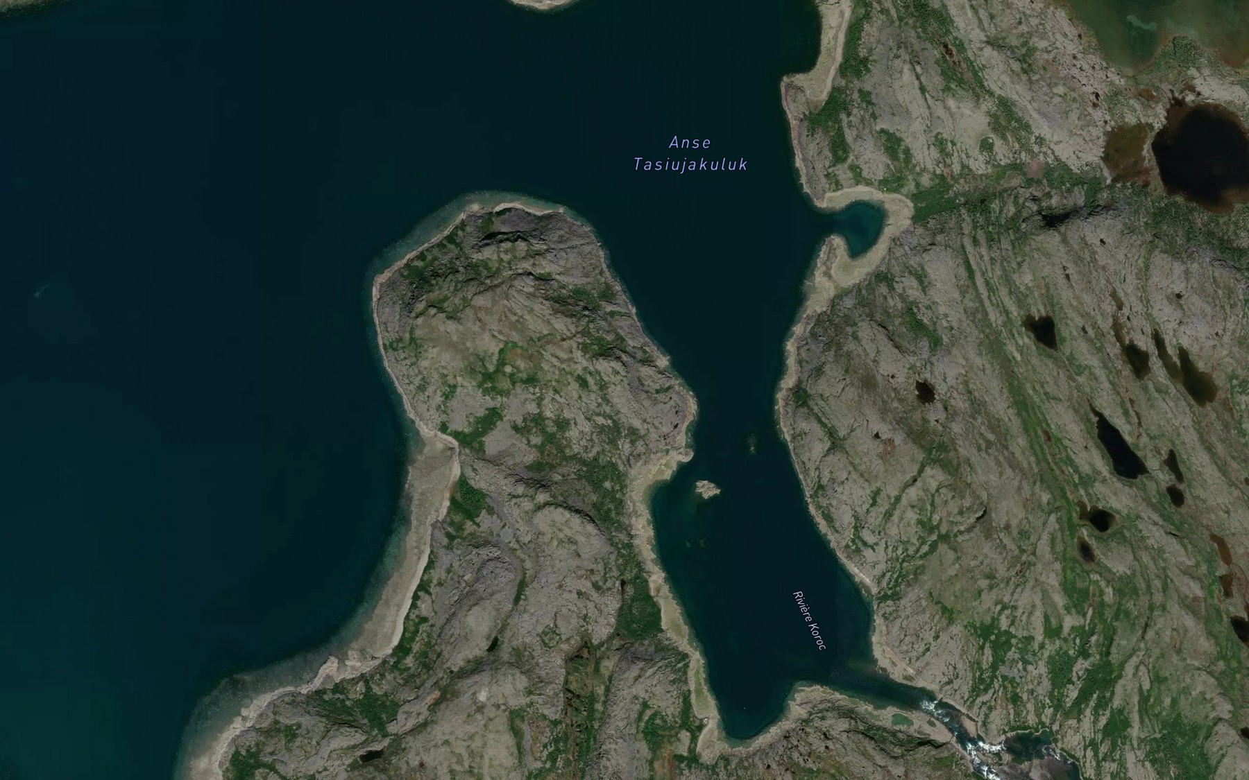 Satellite map of the Anse Tasiujakuluk