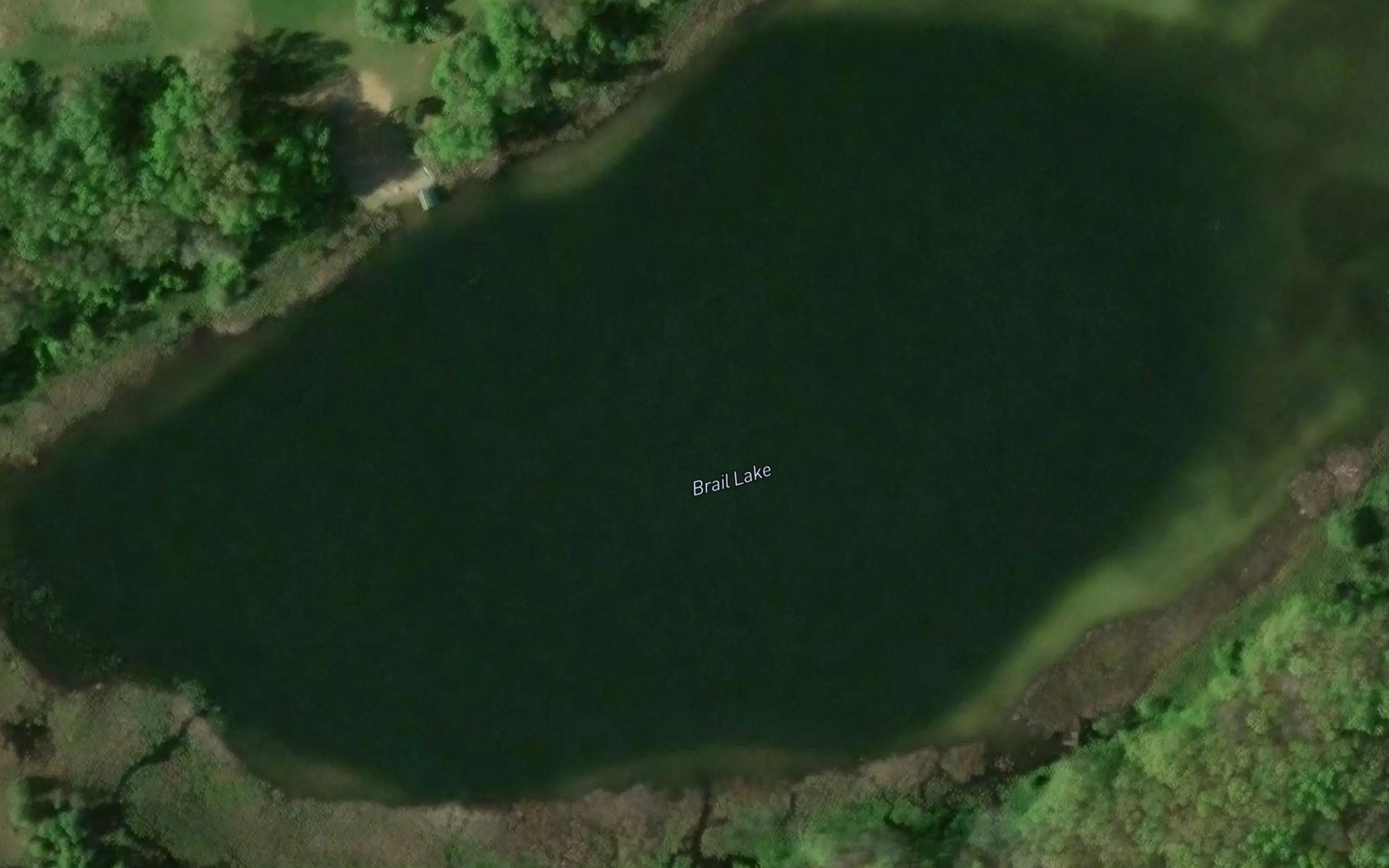 Satellite map of the Brail Lake