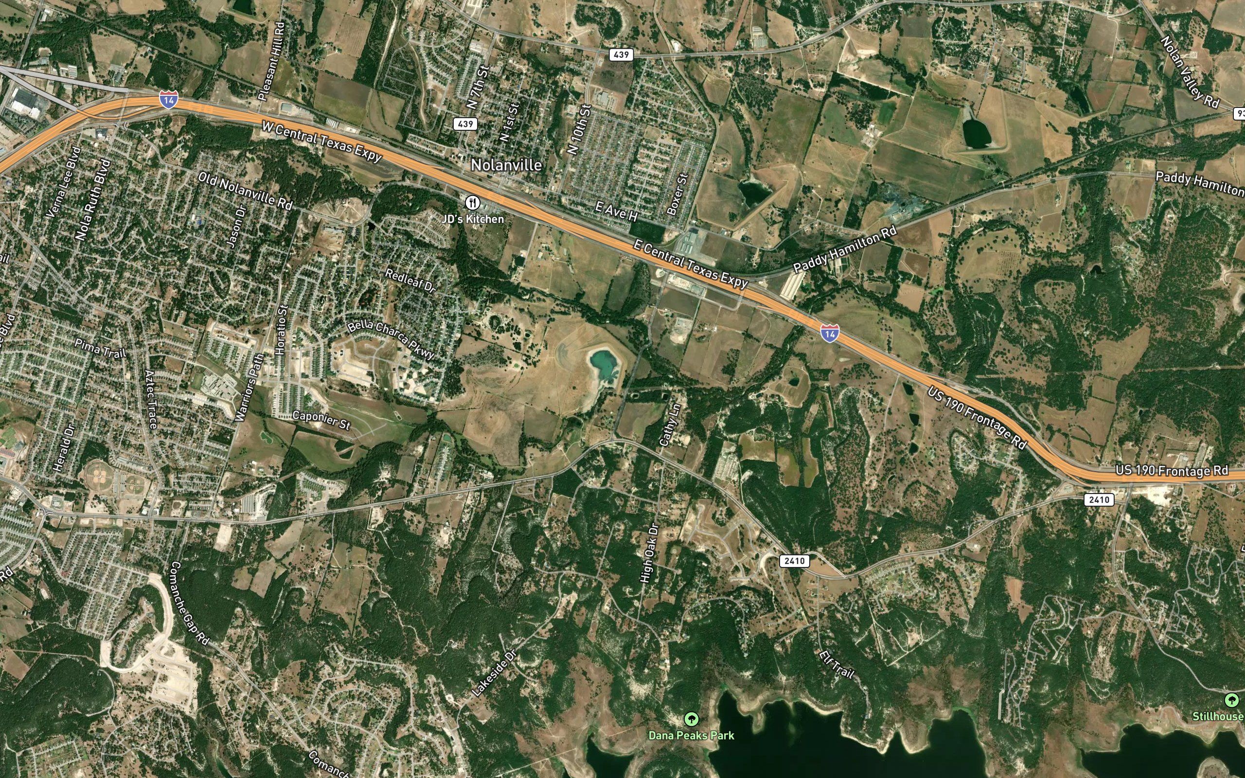 Soil Conservation Service Site 10 Reservoir