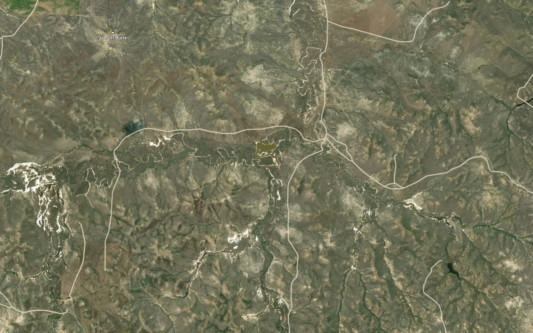 Satellite map of the West Fork Basin Creek