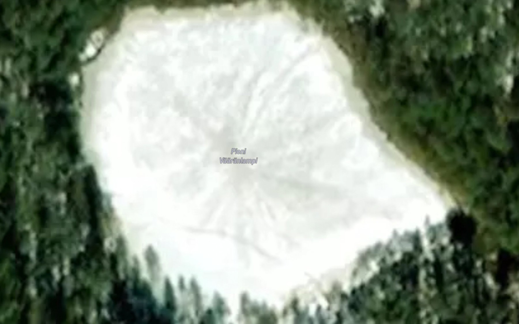 Satellite map of the Pieni Vaaranlampi