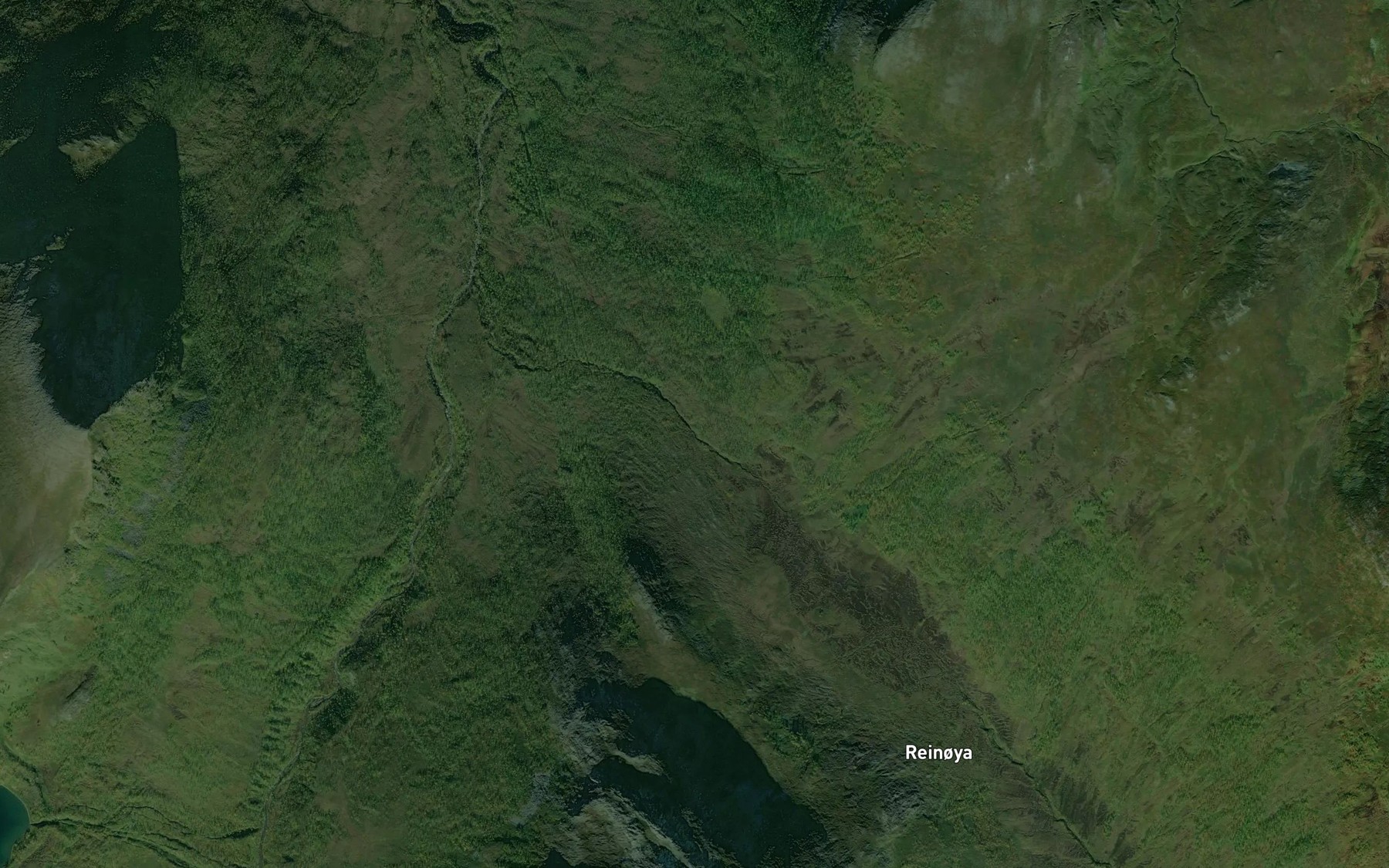 Satellite map of the Gunnarselva