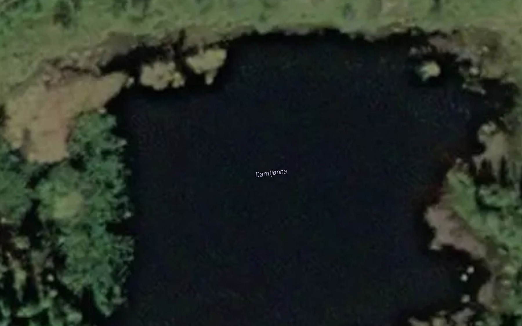 Satellite map of the Damtjorna