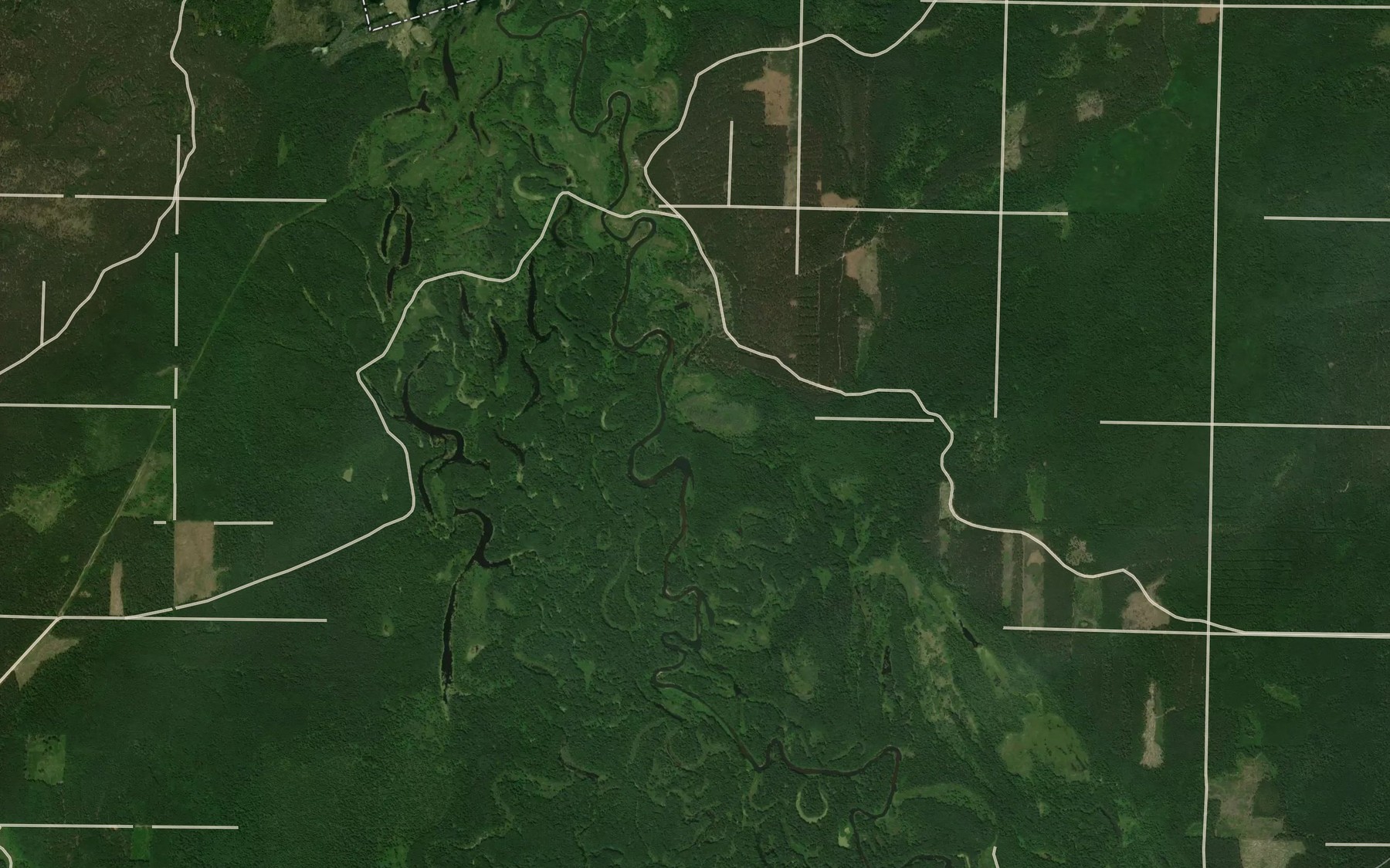 Satellite map of the Tast'