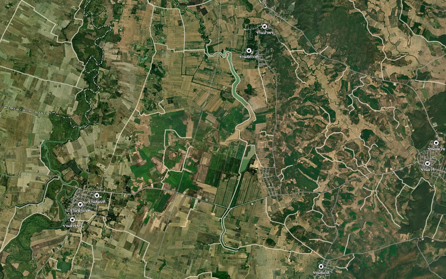 Satellite map of the Nong Daeng