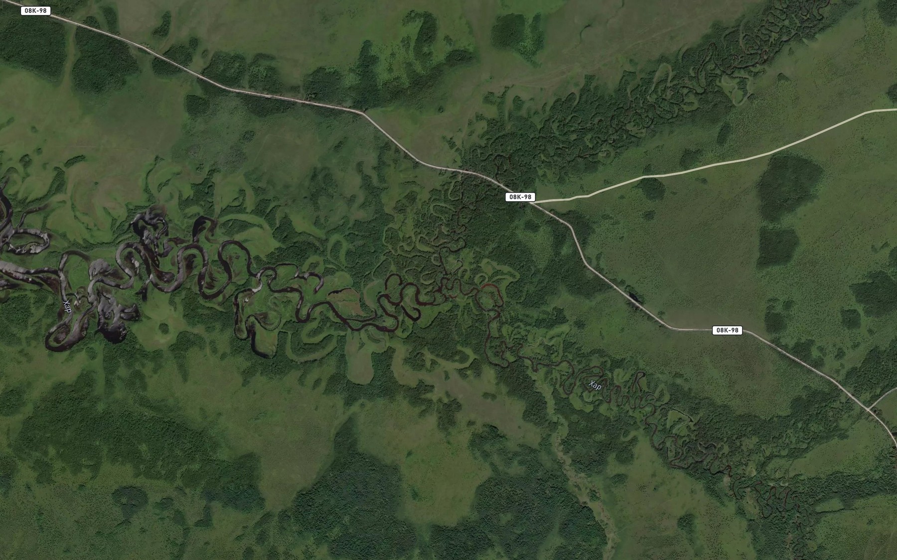 Satellite map of the Kartanga