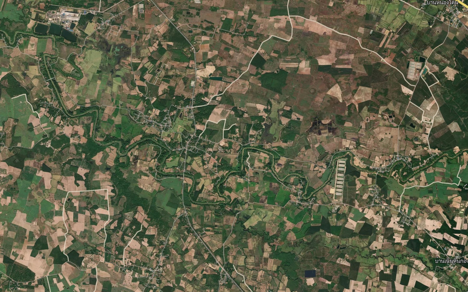 Satellite map of the Nong Kai Thuan