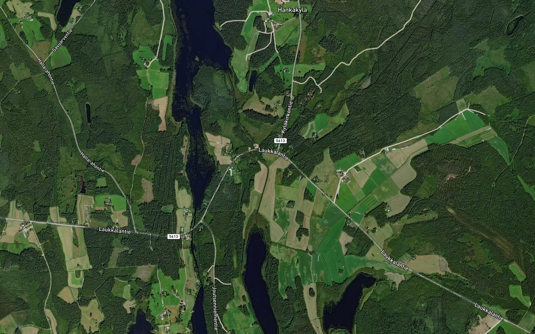 Satellite map of the Luttipuro