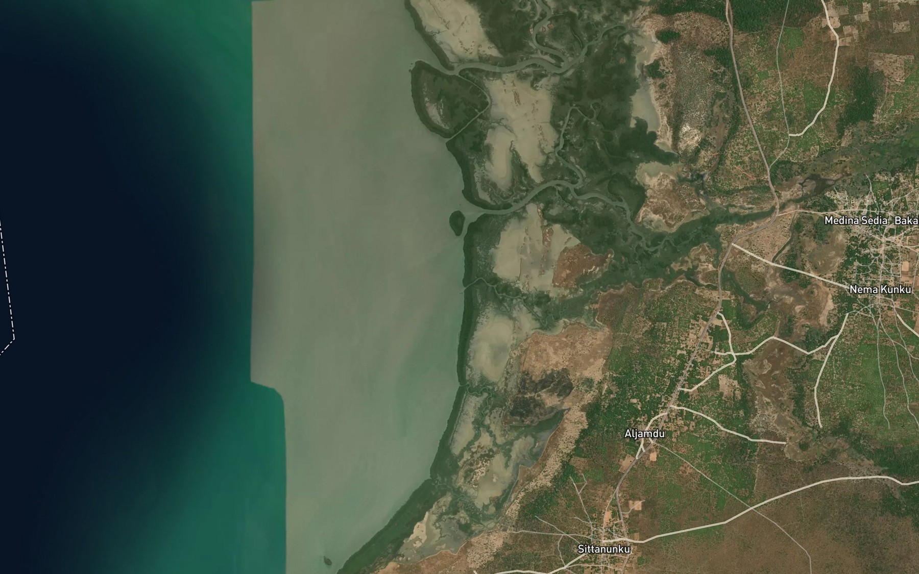 Satellite map of the Aljamdu Bolon