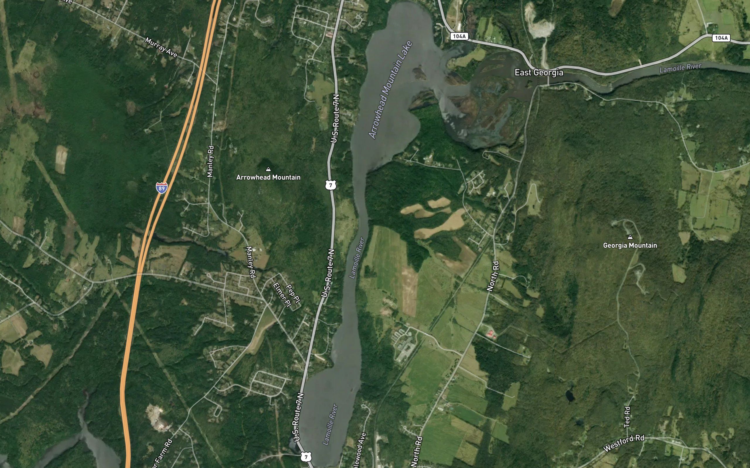 Arrowhead Mountain Lake