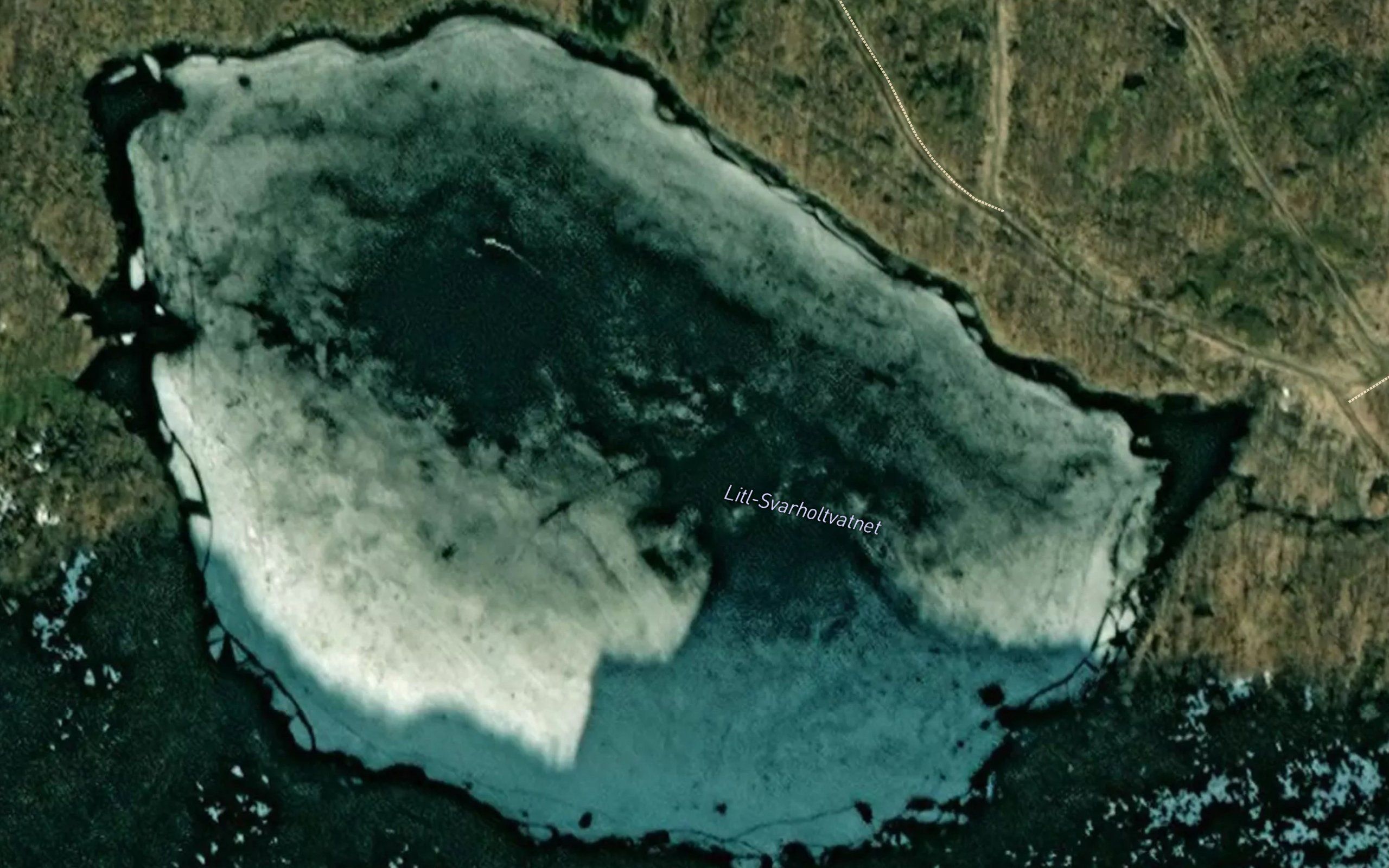Svarholtvatnet,ovre