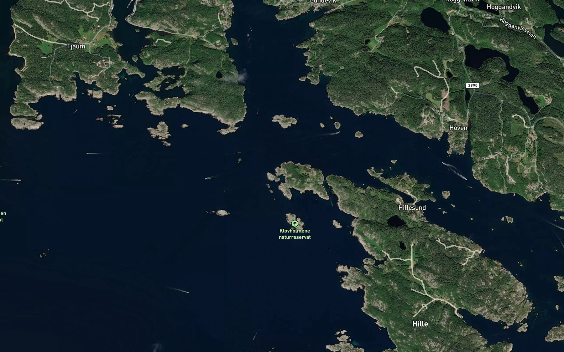 Satellite map of the Runkelbukta