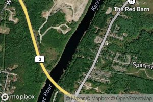 Satellite map of the Riggs Brook