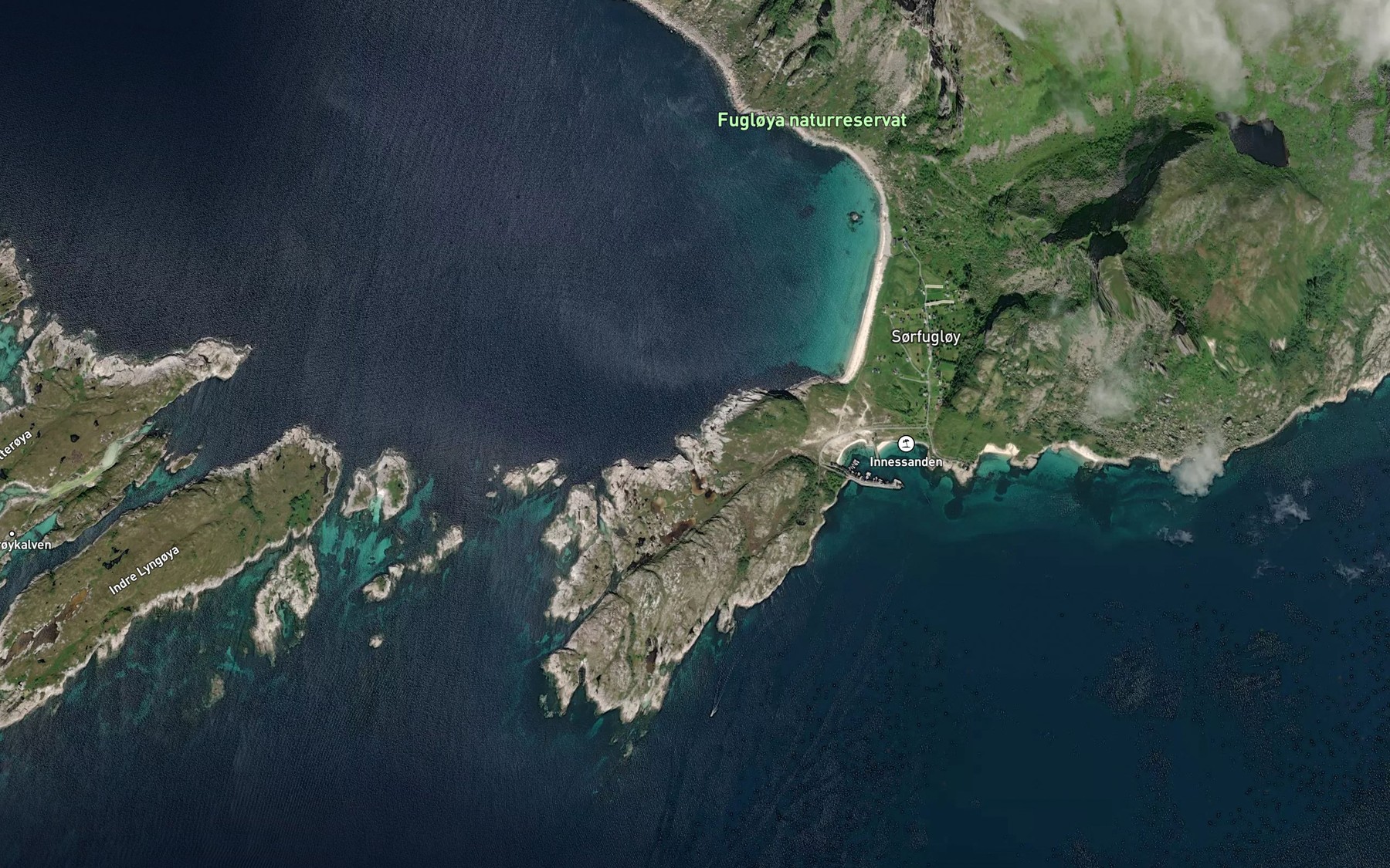 Satellite map of the Bullistrauman