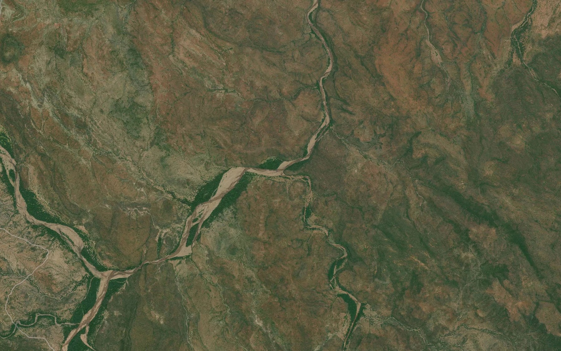 Satellite map of the Komocheri