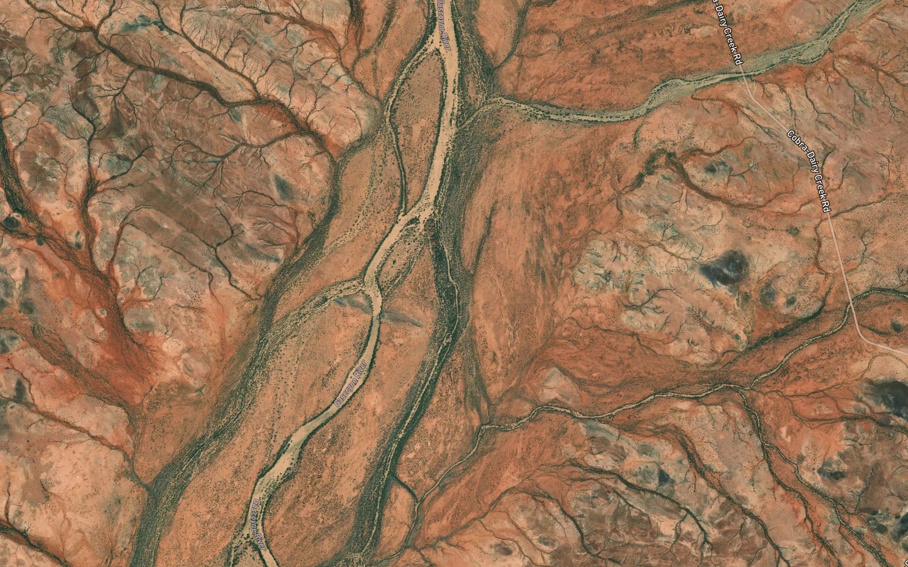 Satellite map of the Beelu Pool