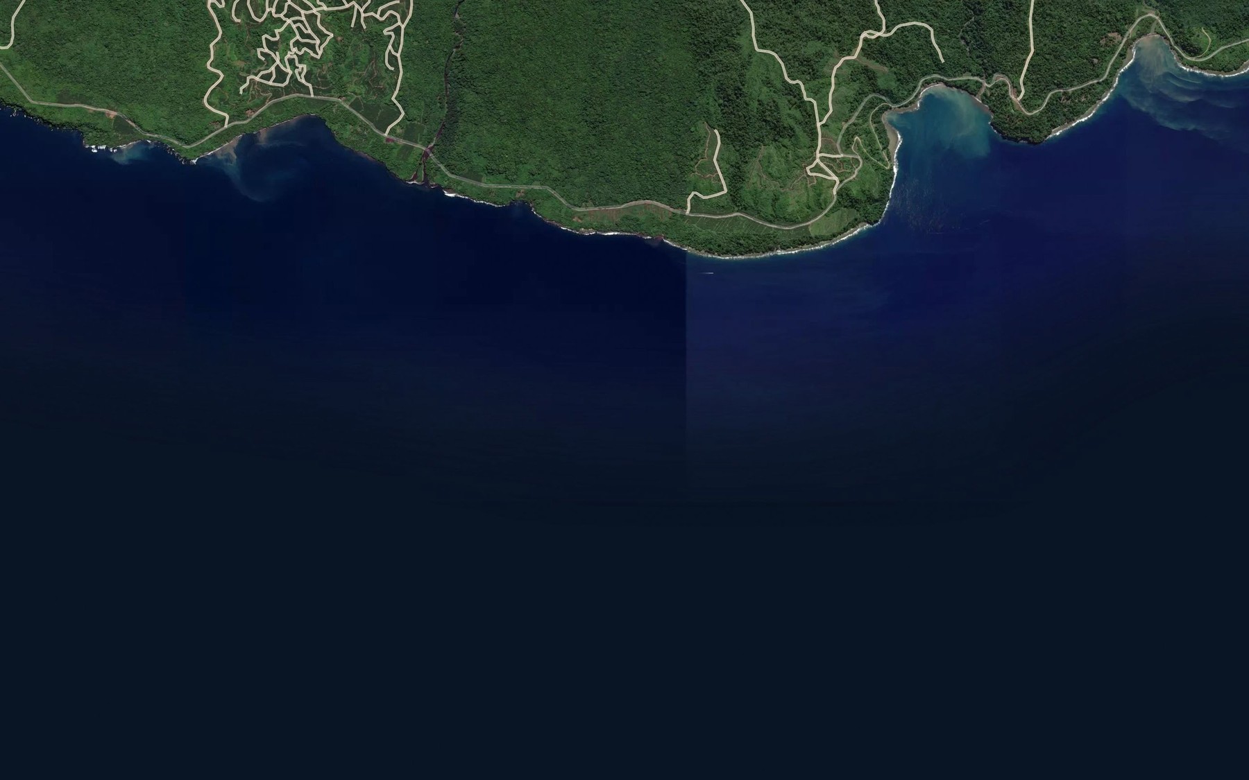Satellite map of the Umamethi River