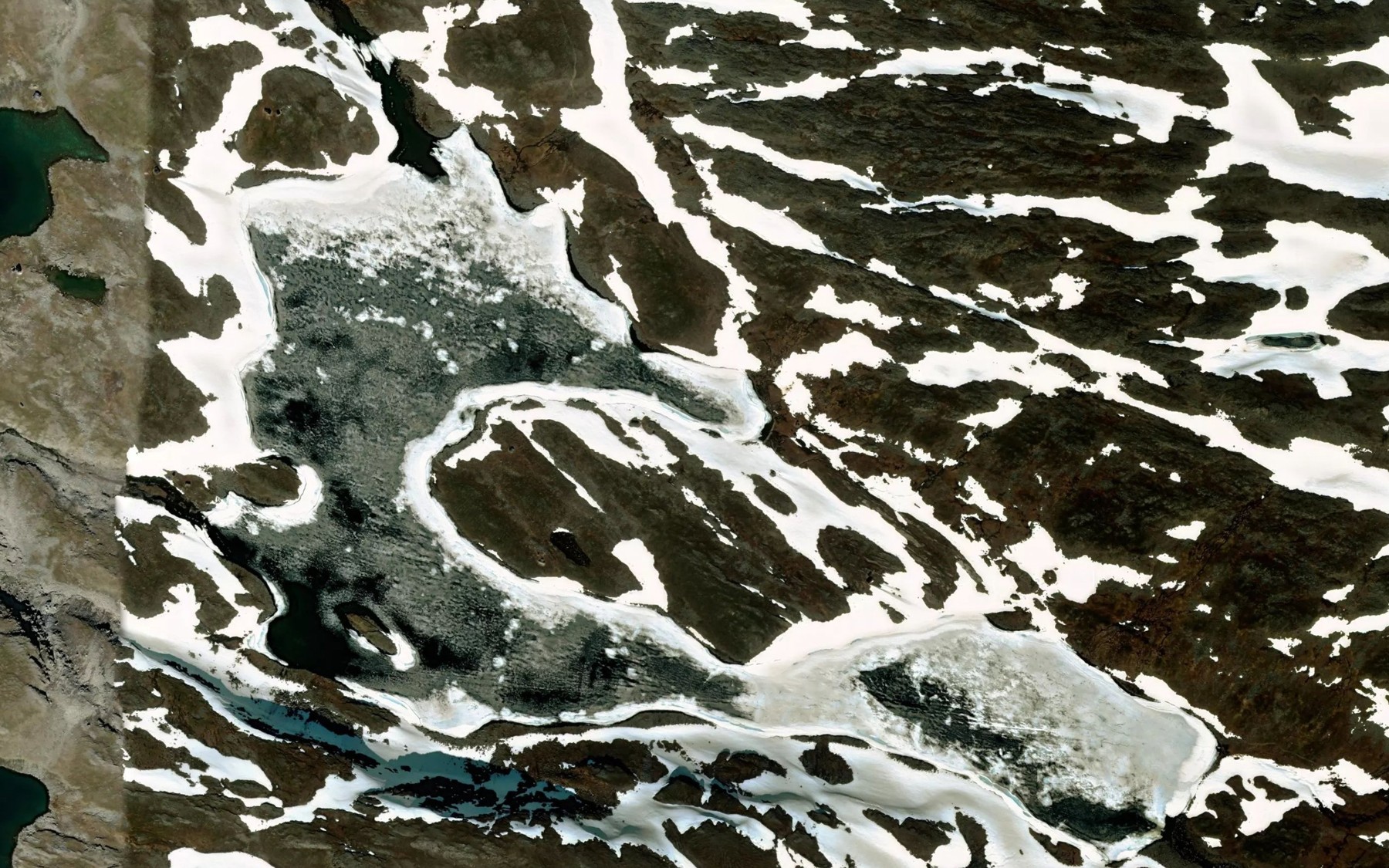 Satellite map of the Storsteinvannet