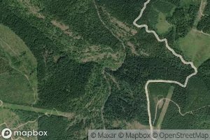 Satellite map of the West Fork Slate Creek