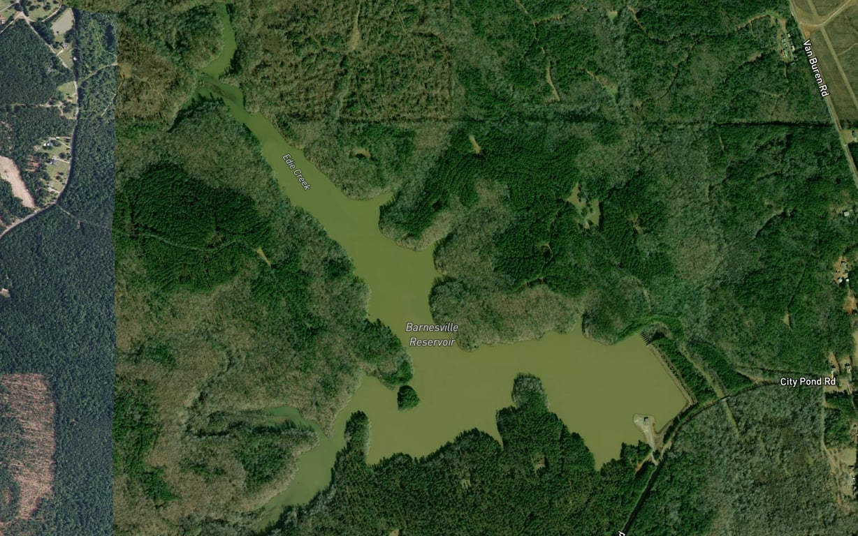 Barnesville Reservoir Fishing near Barnesville, GA | Fishbox