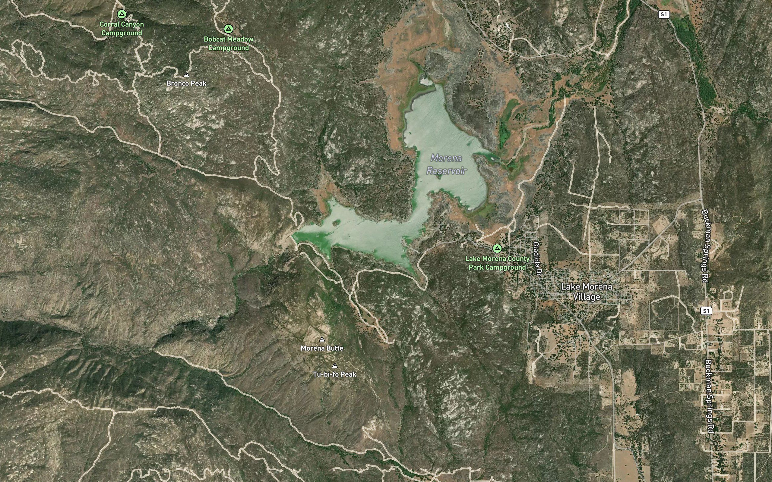 Morena Reservoir