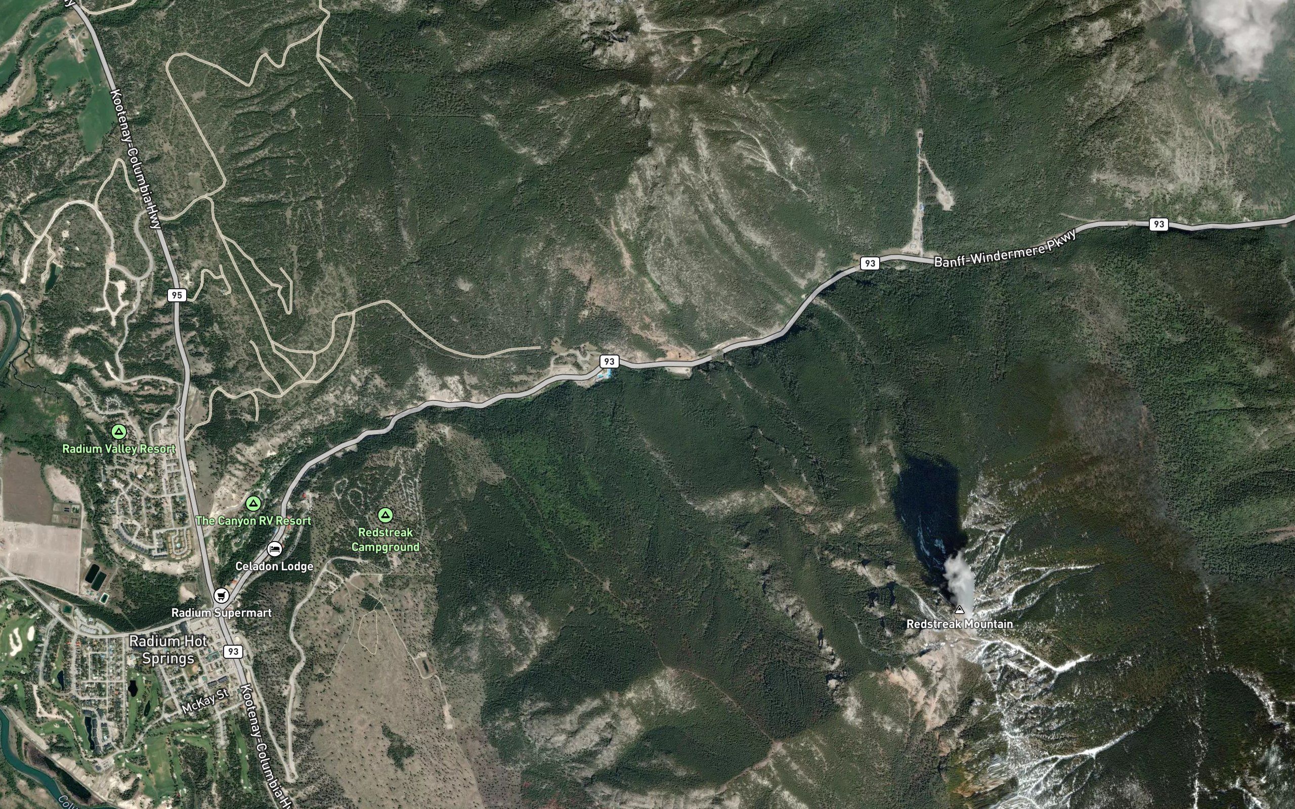 Radium Hot Springs