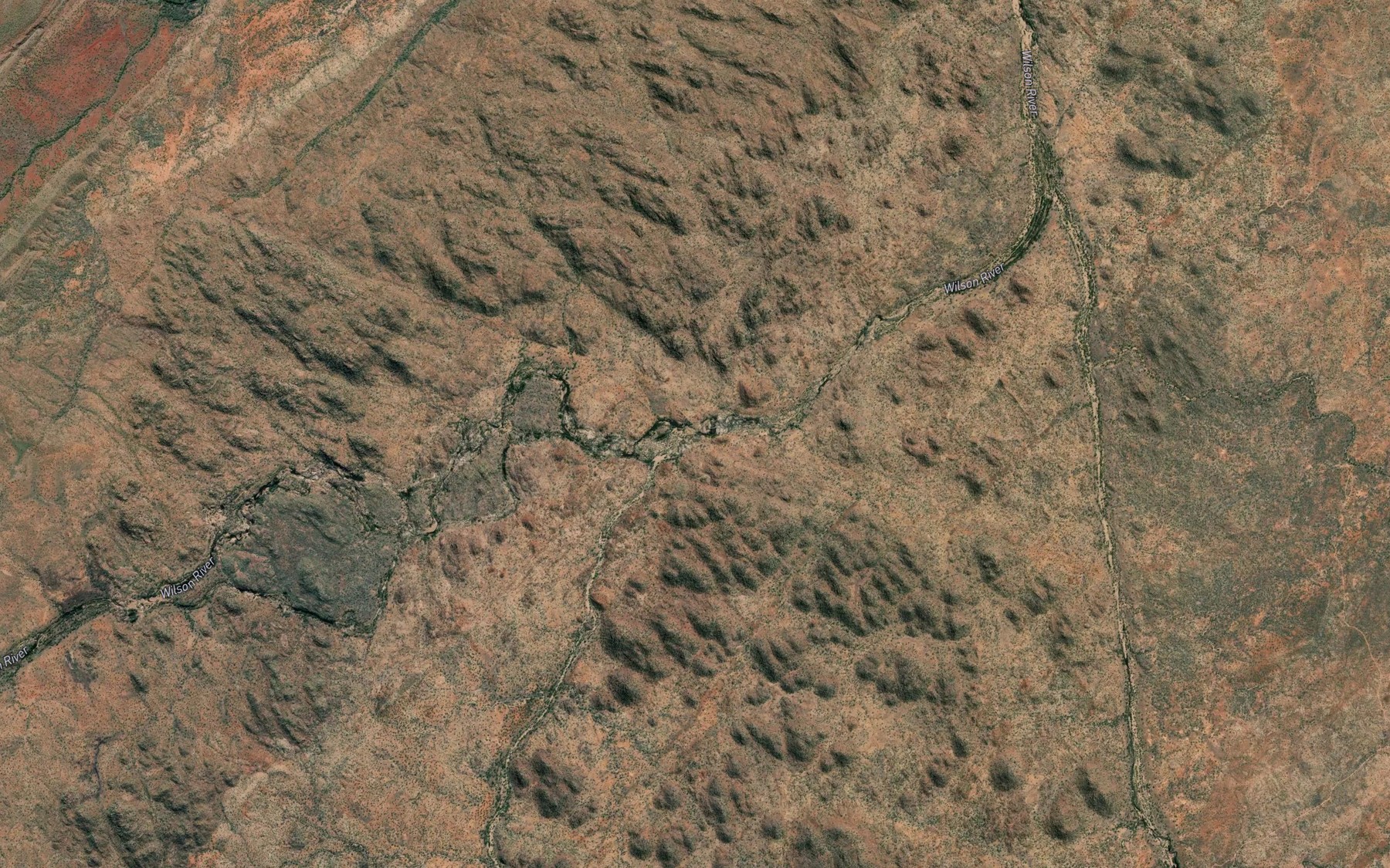 Satellite map of the Neil Creek