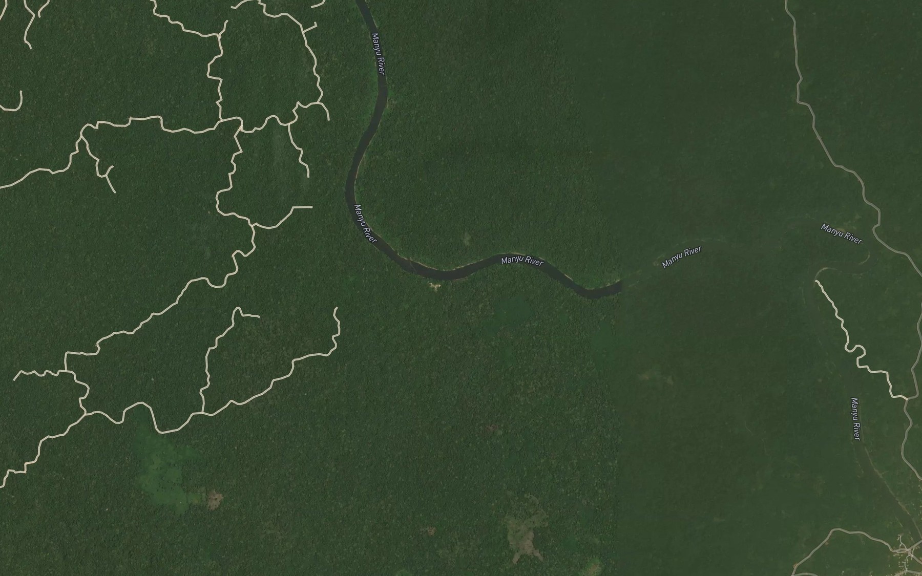 Satellite map of the Bako