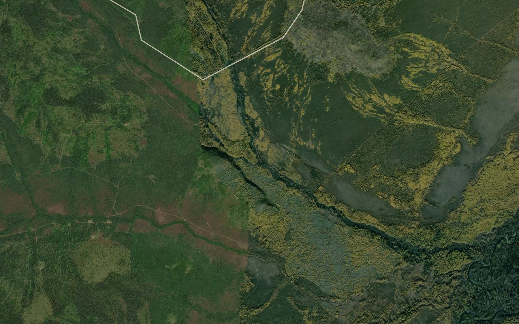 Satellite map of the Malyy Utan