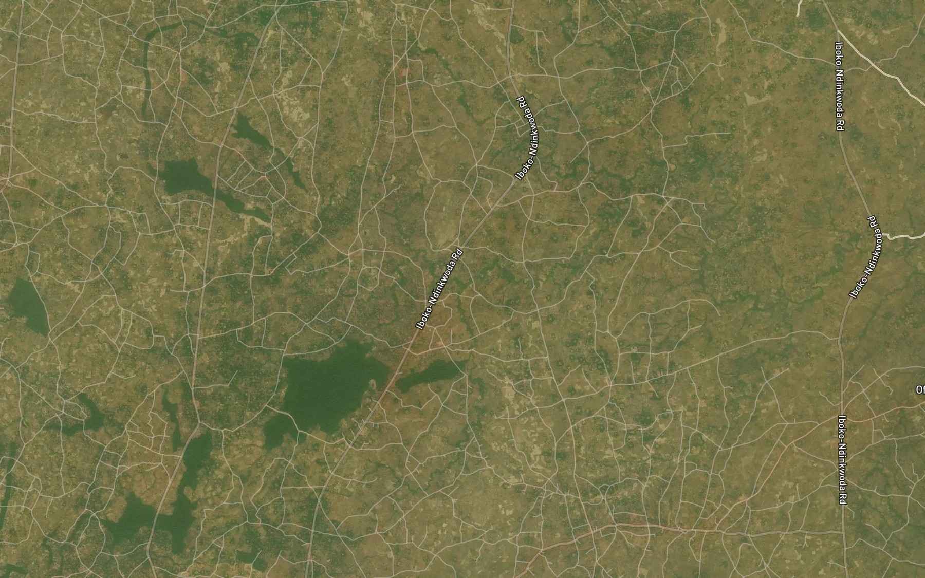Satellite map of the River Oberenmiri