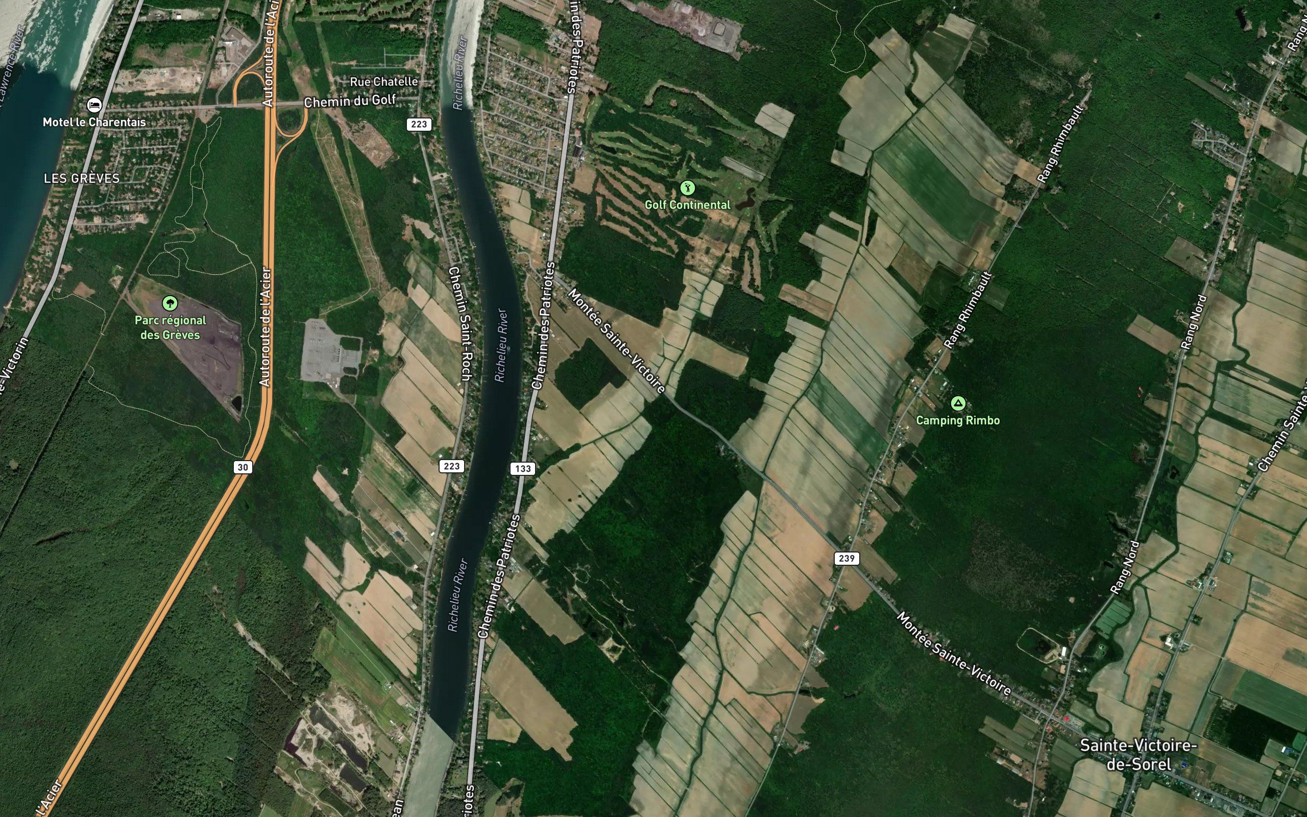 Decharge des Vingt de la Riviere Chambly