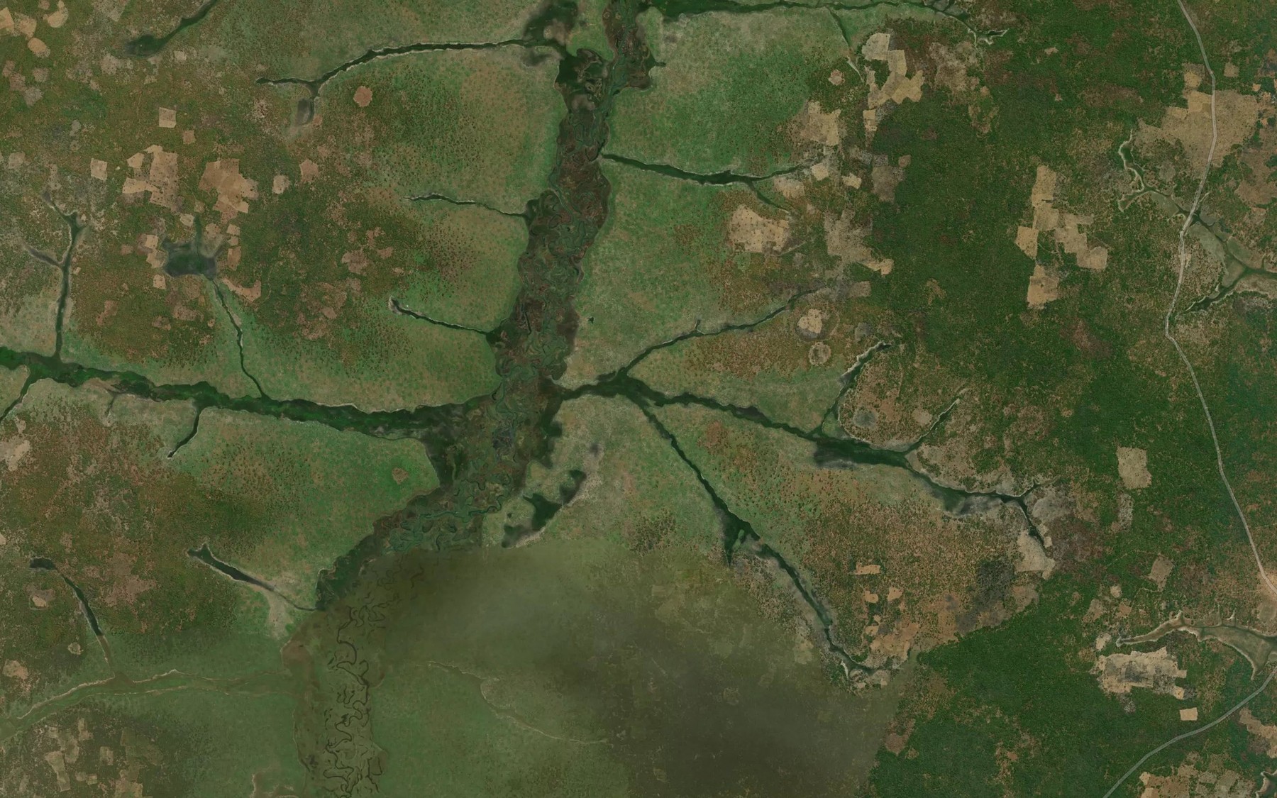 Satellite map of the Ndavindoma