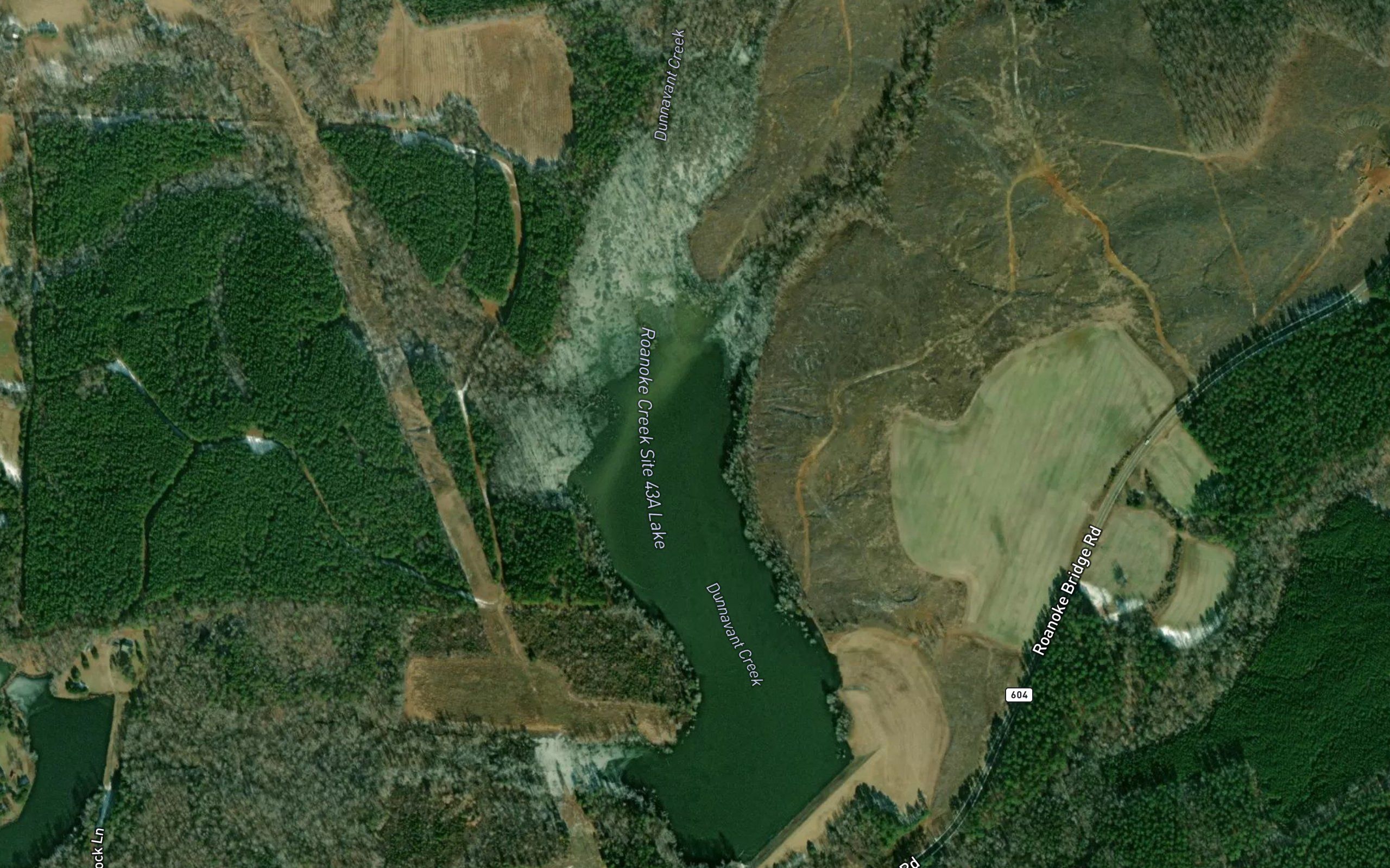 Roanoke Creek Site 43a Lake