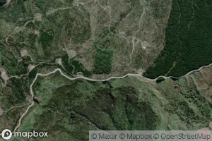 Satellite map of the Te Puia Stream