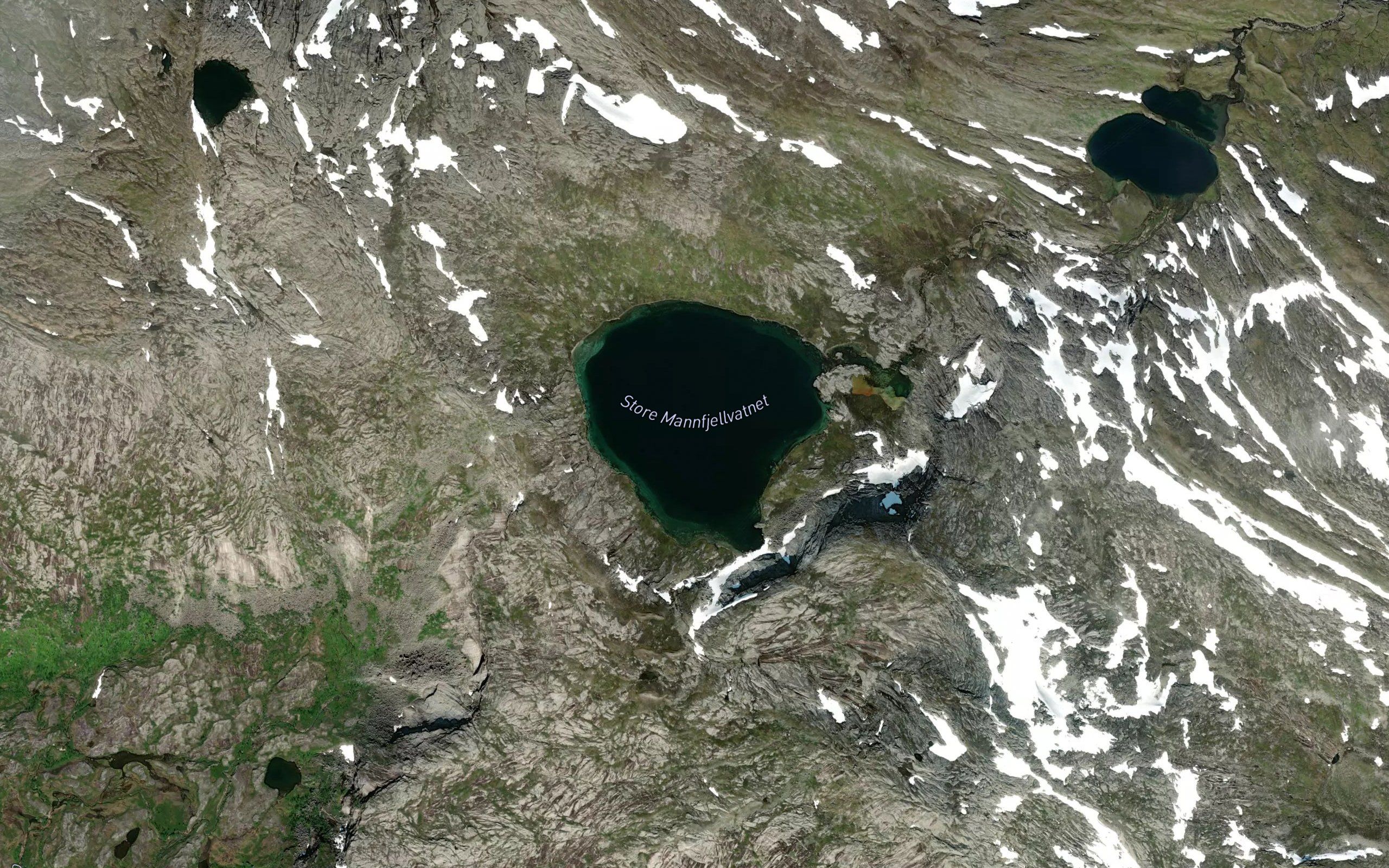 Mannfjellvatnan