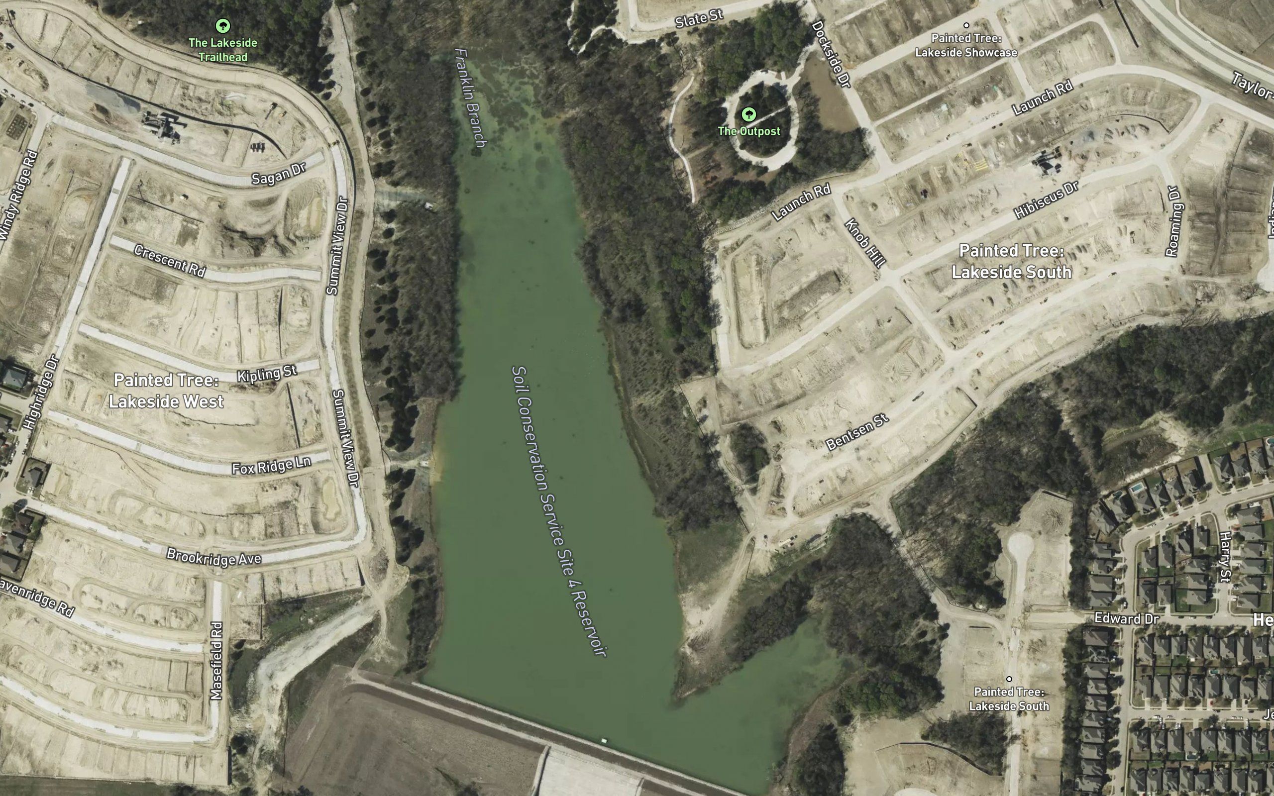 Soil Conservation Service Site 4 Reservoir
