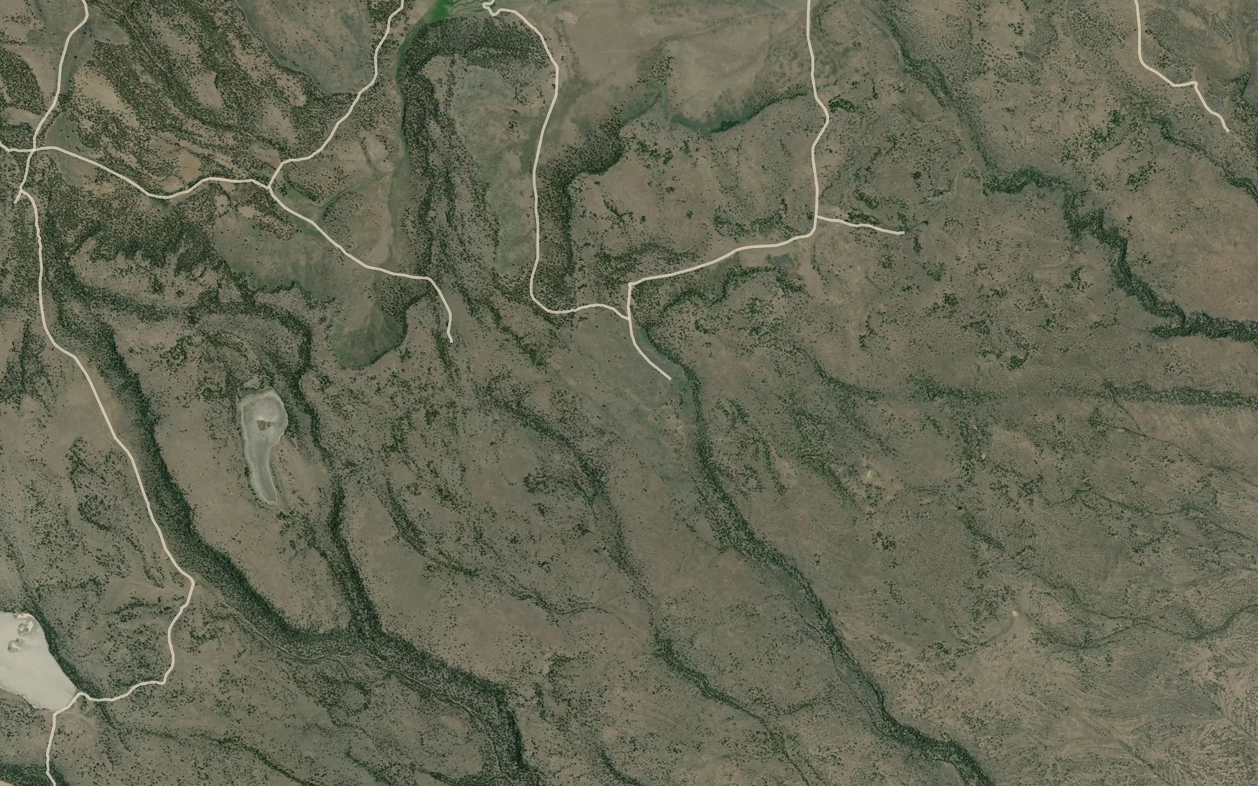 Satellite map of the Arrowhead Spring